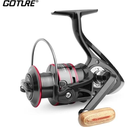 Goture Spinning Fishing Reel 500-7000 Series Max Drag 8kgs Carp Fishing Wheel Saltwater Freshwater Fishing Reel Accessories