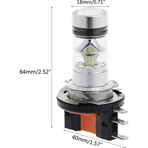 H15 100W 2323 SMD LED Car Fog Light Driving DRL Bulb Brake Stop Lamp Headlight