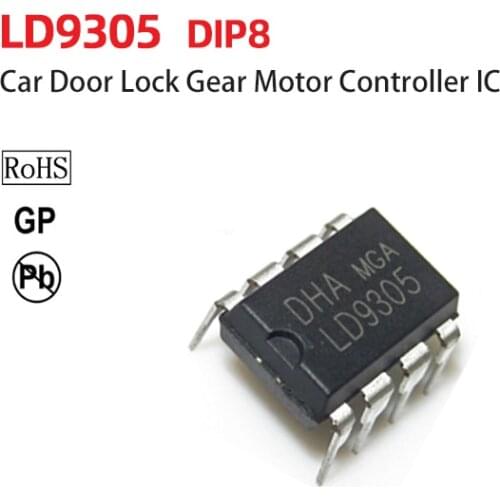 LD9305 L9305A DIP8 Car Door Lock Gear Motor Controller IC ASIC ic Integrated circuit