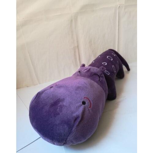 Creative toy about 60cm purple hippo plush toy soft doll throw pillow Christmas gift h2974