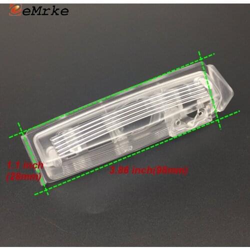 EEMRKE DIY Car Camera Bracket License Number Plate Lights Housing Mount for Toyota Ipsum / Picnic / SportsVan / Avensis Verso