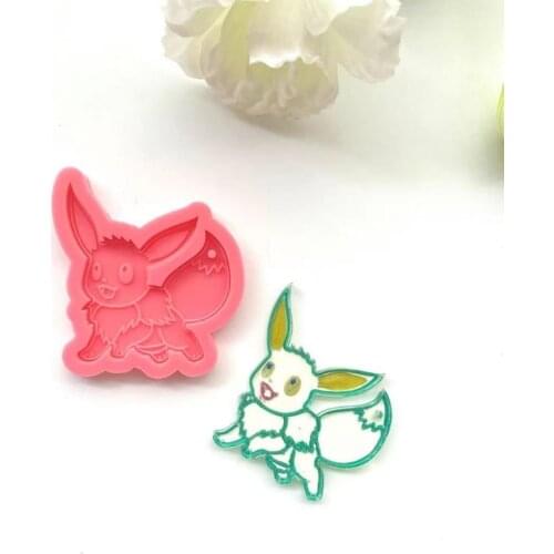 Cute Squirrel Keychain Epoxy Resin Mold Earrings Pendant Casting Silicone Mould DIY Crafts Jewelry Casting Tool Wholesale