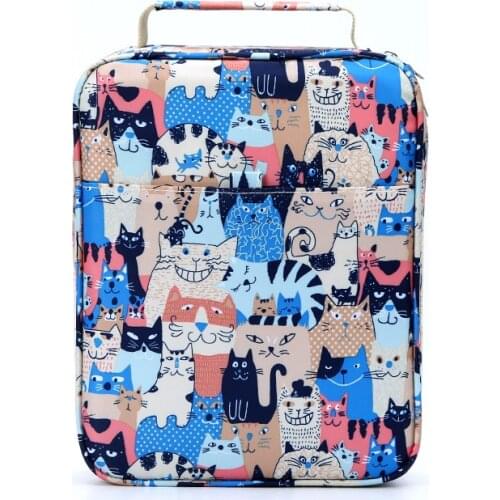 150 Holes Kawaii School Pencil Case Multi Penal Pencilcase for Boys Girls Colored Cat Pen Case Bag Stationery Box Pouch Supplies