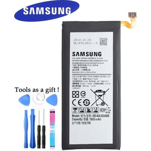 Original Top Quality Replacement Battery EB-BA300ABE For Samsung Galaxy A3 A300 SM-A300F SM-A300FU A3000 A3009 A300X 1900mAh