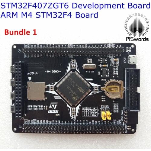 STM32F407ZGT6 Development Board ARM M4 STM32F4 cortex-M4 core Board Compatibility LCD STLINK GSM SENSOR Multiple Extension