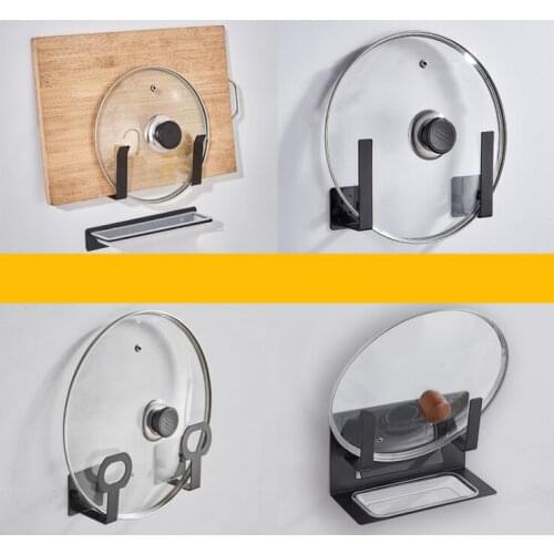 Woven cover rack wall hanging kitchen shelf multifunctional stainless steel household chopping board chopping board