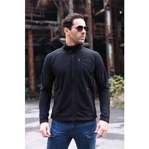 Shanghai Story Casual Polar Fleece Jacket Windproof Tactical Military Combat Cardigan Men Sweatshirts 3 Color