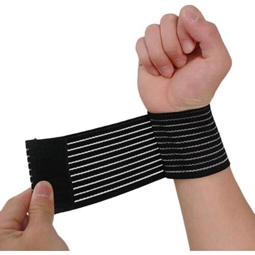 Adjustable Breathable Sport Gym Wristband Comfortable Bandage Teenis Basketball Wrist Protect Strap Brace Wrap Bracers HOT