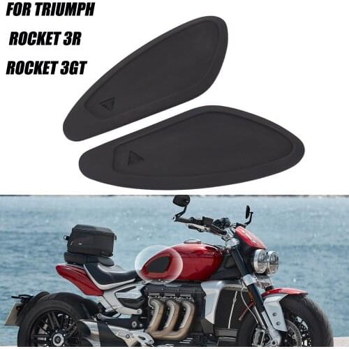 Tank Pad Rubber Stickers Waterproof Side Fuel Knee Motorcycle For Rocket 3R Rocket 3GT