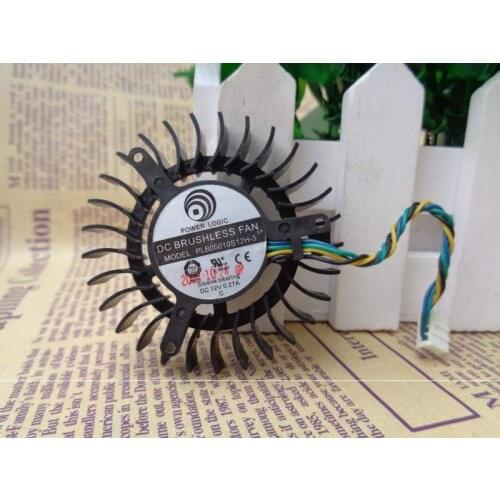 PLB05010S12H-3 For PowerLogic DC 12V 0.27A 4-wire 55x55x13mm Cooling Fan