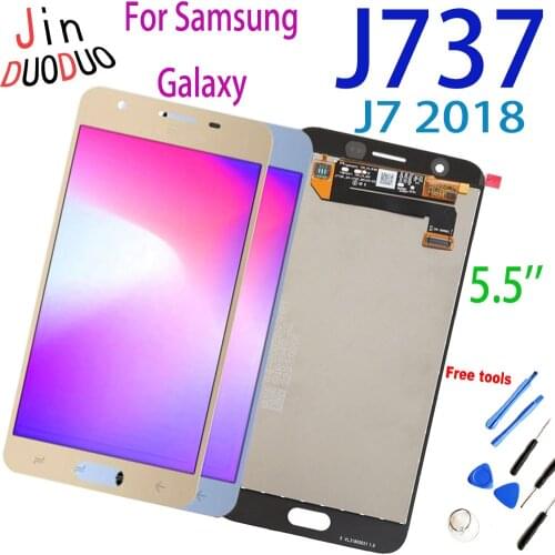 5.5'' For Samsung Galaxy J737 Display Touch Screen LCD Digitizer Assembly For Samsung J7 2018 LCD