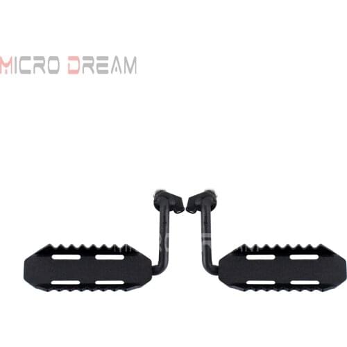 1 Pair Exterior Door Hinge Foot Pegs Rest Black Front Footpeg Pedals for Jeep Wrangler JK 2 Door 4 Door Unlimited 2007-2017