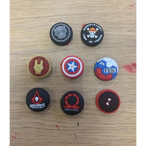 10pcs/50pcs/100pcs mix color for switch pro for ps4 for xbox360 for xboxone game controller analog joystick button silicone cap