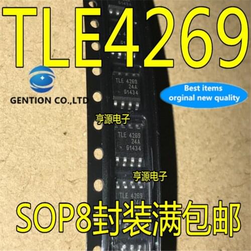 10Pcs TLE4269G TLE4269 SOP-8 Linear regulator chip in stock 100% new and original