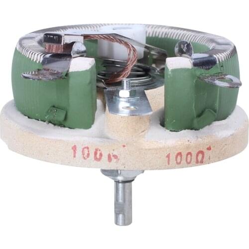 100 Watt 100 Ohm Ceramic Disk Rheostat Variable Resistor