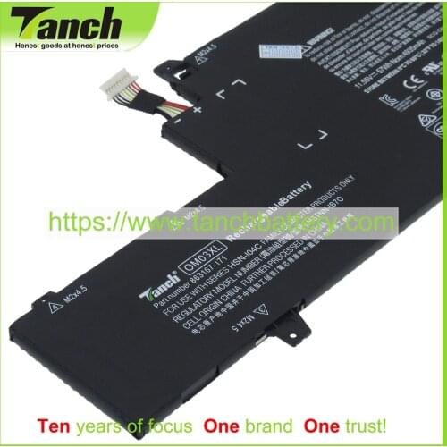 Tanch Laptop Batteries for HP 1GY31PA 1GY29PA HSN-I04C 863167-171 HSTNN-IB7O OM03057XL EliteBook x360 1030 G2 11.55V 3cell