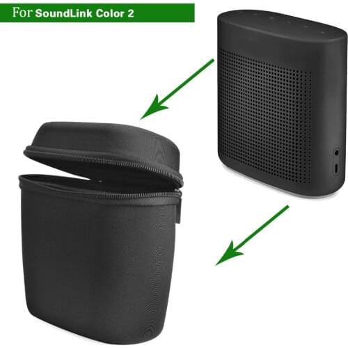 Portable Speaker Case Box for Bose Soundlink Color I/ Color II Bluetooth Speaker Protective Nylon Cover Case 14.5x16x6cm