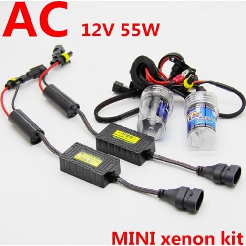 H7 xenon 55w HID kit H1 H3 H4 H11 9005 HB3 9006 HB4 H27 881 4300k 6000k 8000k super bright hid xenon conversion kit