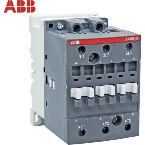 ABB 3-ploe contactors AX series 1NC & 1NO 50HZ/60HZ 24V~440V 80A AX80-30-11
