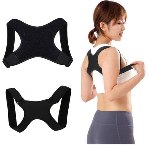 Kids Adults Spine Posture Corrector Back Support Belt Shoulder Brace Invisible Humpback Belt Bandage Pain Relief S-XL