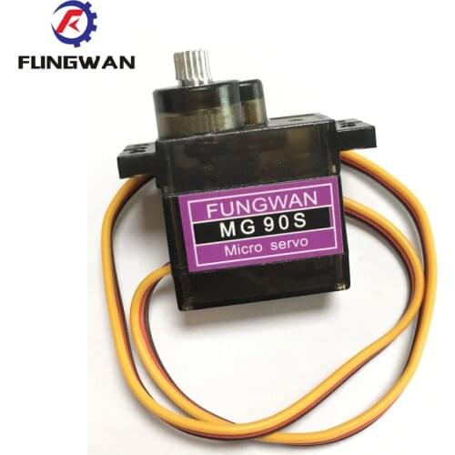 MG90S Micro Metal Gear High Speed 9g Servo for RC Helicopter Plane Car Boat