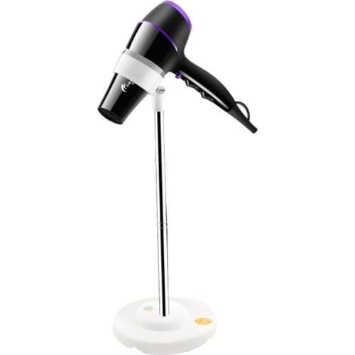 Floor Stable Round Chassis Pet Hair Dryer Bracket Telescopic Vertical Fixation Frame Multipurpose Pet Grooming Accessories