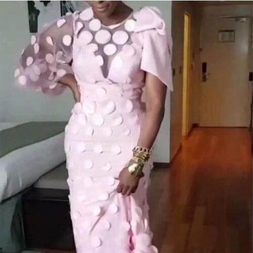 Latest African Laces 2021 Embroidery 3D Flower Fabric High Quality African Dresses For Women Nigerian LACE Fabrics CD2120