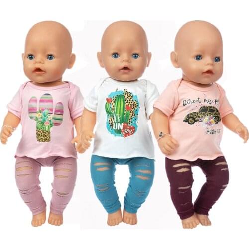 2020 Suit Doll Clothes Fit 17 inch 43cm Doll Clothes Born Babies Doll Clothes For Baby Birthday Festival Gift