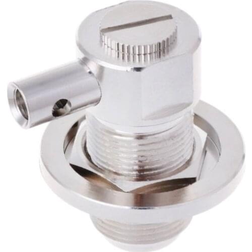 SO239 UHF Female Right Angle RF Connector For RG58 RG142 LMR195 Coaxial Cable