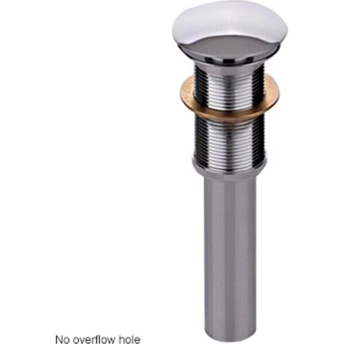 Push Down Push UP DRAIN Golden Brass Pop UP Sink Drain With Overflow for basin G-8411