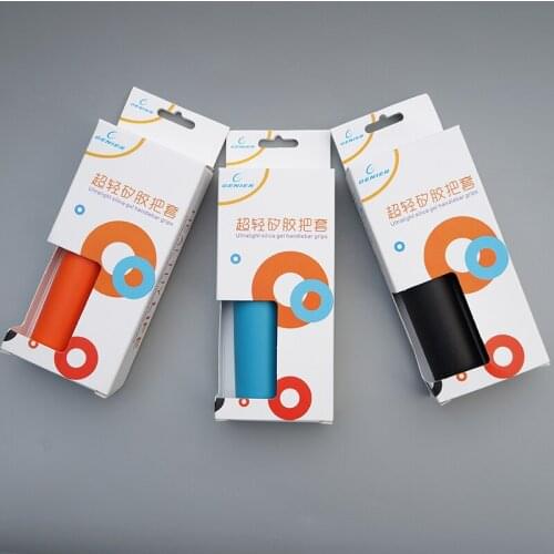 GENIRE High Density Handlebar Silica Gel/Foam Silicone Sponge Mountain Bike Grips Of XC/AM Lightweight Antiskid Super Soft