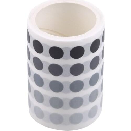 DIY Dot Pattern Photoalbum Diary Decoration Supplies Scrapbook Sticker Handmade Gift Card Craft Material Stickers