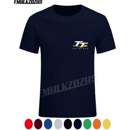 TT RACE ISLE OF Mens Youth Black Pure Cotton TopsTee Racewear Shocker Dirt Bike Jersey kawasaki Motorcycle Cool T-Shirts O-Neck