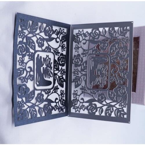 Lover Wedding Metal Cutting Dies Scrapbooking Photo Album Cards Making Decorative Mold Craft Stencil Stamps and Slimline Dies