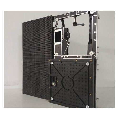 Indoor front maintenance LED display P3.91 LED screen 500*500*80mm Wall mounting screen Suction magnet LED display