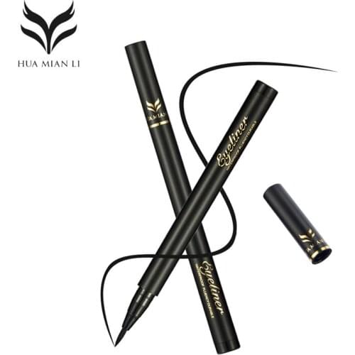 Waterproof Eye Liner Pencil Black Brown Long-lasting Liquid Eye Liner Professional Makeup Pencil Beauty Makeup Cosmetic Tool