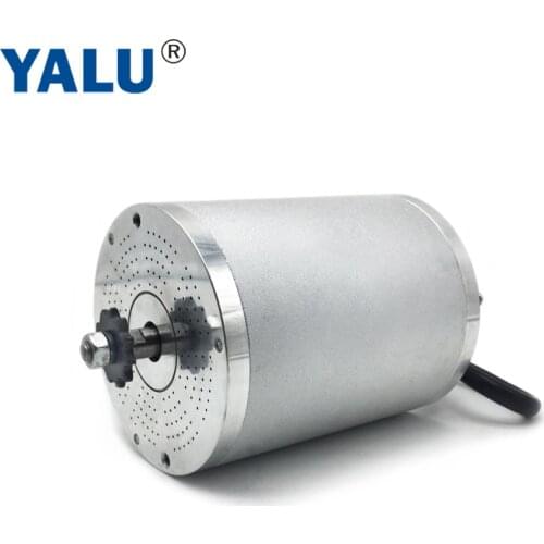 YALU BM1109 60V 1600W Middle Drive MY1020 Upgrade High Speed Brushless DC Motor 5000RPM E-Bike Tricycle Cycling Hoverboard Bike