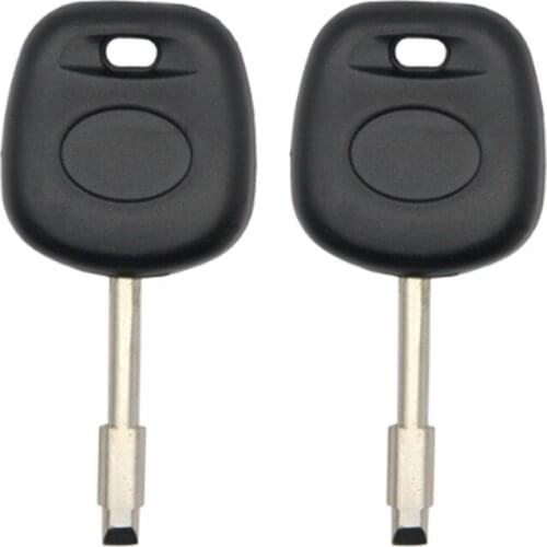 DAKATU Transponder Key Chip Fob Blank Uncut Blade Key Shell For Ford Focus Mondeo F03P Replacement Car key shell case