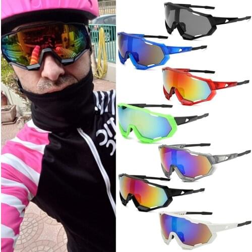 2021 Cycling Glasses Sports Sunglasses Mountain Bike Road Riding Cycling Bicycle Goggles Protection For Men Women
