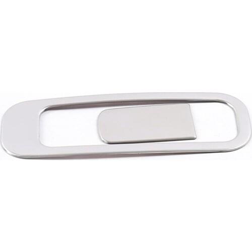 Stainless Steel Car Glove Storage Box Lock Switch Handle Cover Trim for Mg Hs 2018 2019 2020 2021 Accessories