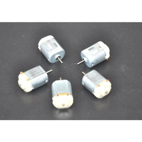 Free shipping (DHL3-7day) 200PCS/ 130 Small DC motor 3 to 5V Miniature motor four-wheel motor small 17000-18000 RPM