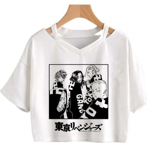 Tokyo Revengers T Shirt Kawaii Harajuku Manga Graphic Tees Anime T-shirt Summer Tops Japanese Anime Tshirt 90s Cartoon Tee