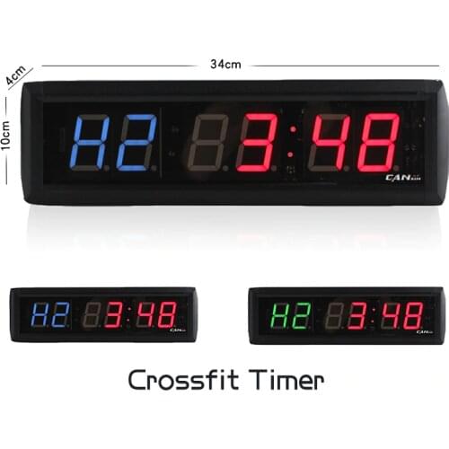[Ganxin]1.8" Hot Selling Led Crossfit Digital Sports Timer gym timer Convenient and Easy to Use Stopwatch Function