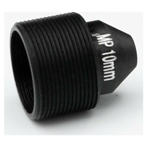 HD 10mm CCTV lens M12 F1.6 interface 1MP 1080p for IP Security camera