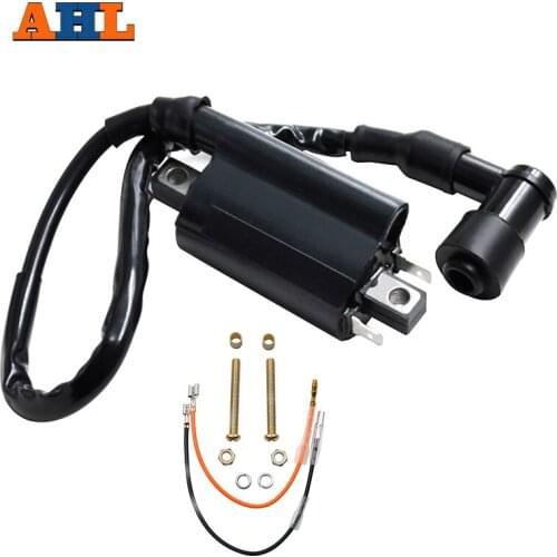AHL Motorcycle Ignition Coil For Kawasaki KLF300 KLF 300 Bayou 300 1986-2004 ATV