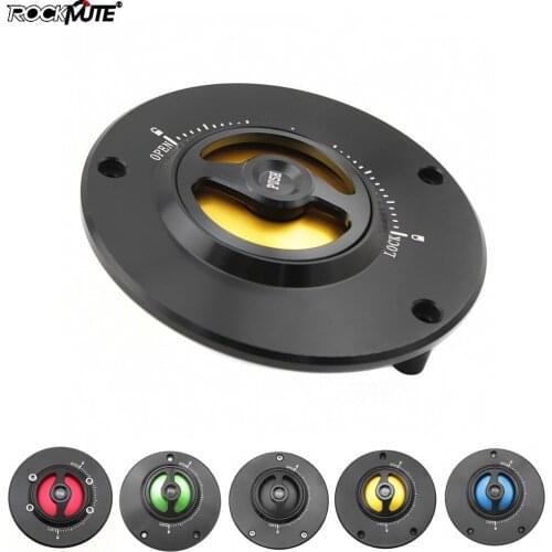 Motorcycle Gas Fuel Petrol Cover For SUZUKI SFV650 Gladius / Bandit650 GSF650 / B-King BK1300 Push to Lock Keyless Fuel Tank Cap