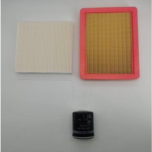 Oil filter air ffilter Air conditioning filter set filters for SAIC MG6 1.5T A set of three 3pcs a set