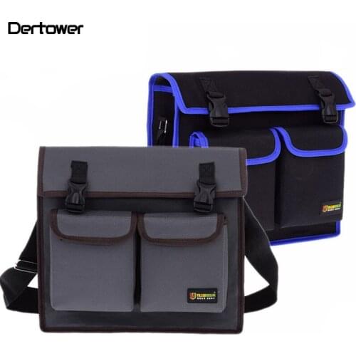 Multifunctional Single Shoulder Bag Hardware Electrician Toolkit Tool Bag Waterproof Wear-Resistant Carrier Bag Oxford Cloth