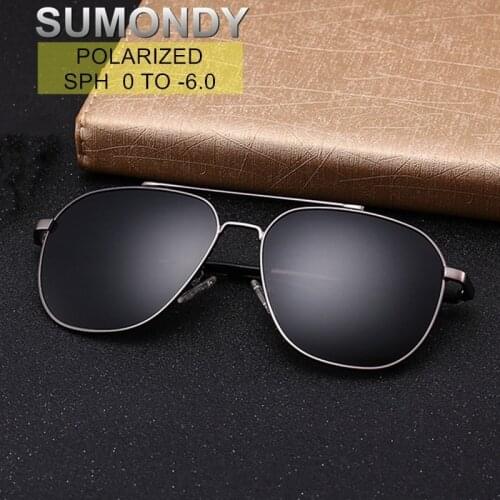 Polarized Myopia Sunglasses Glasses SPH 0 -0.5 -1 -1.5 -2 -2.5 -3 -3.5 -4 -4.5 -5 -5.5 -6 Men Women Nearsighted Spectacles UF82