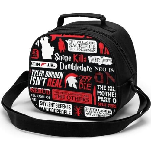 Spoilt,Olly Moss Children Lunch Bag Lunch Bag Student Portable Insulated Office Lunch Box Picnic Bags Thermal Food Tote Handbag